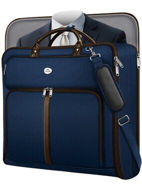 Large Travel Garment Bag for Suits, Holds Up to 7, Perfect for Travel & Storage